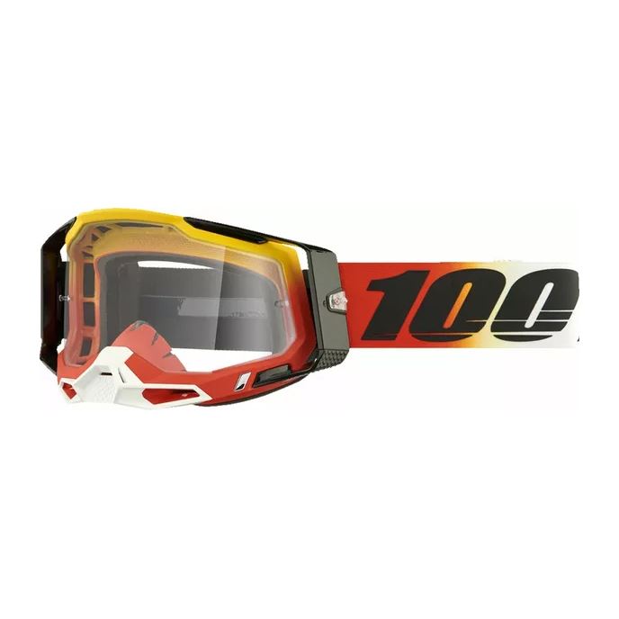 100% MX Goggles Racecraft 2 Ogusto Clear